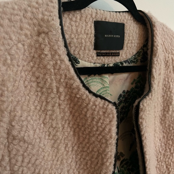 Scotch and Soda near new jacket - soft wool blend with pockets - Picture 6 of 7